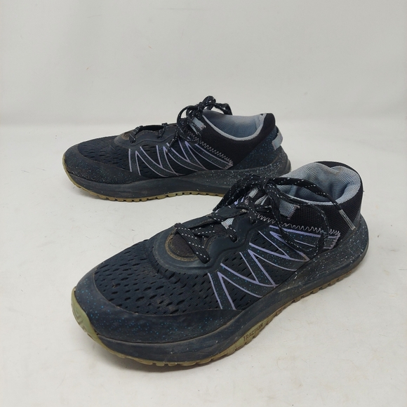 Avia Black Purple All Terrain Trail Sneakers Mesh Hiking Activewear Size 8 - Picture 1 of 12